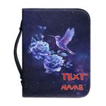 Personalized Leather Bible Cover,Custom Bible Cover Case for Women, Customized Bible Case, Bible Book Bag, Christian Gifts