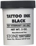 Stone Tattoo Ink 3Oz Jar Black