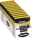 ChapStick Classic (12 Carded Packs of 3 Sticks) Original Flavor Skin Protectant Flavored Lip Balm Tube, 0.15 Ounce Each (36 Total Sticks)