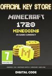 Minecoins Gift Card For Minecraft 1720 Minecoins ( Gift Card Code Only)