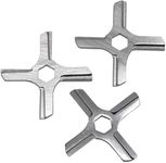 3pcs Blade Meat Grinder Parts Blade For Moulinex HV3/KRUPS F402