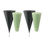 Royal Imports Grave Cones Flowers H