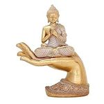 Buddha Statue for Home Decor Gold 8