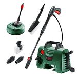 Bosch High Pressure Washer EasyAquatak 120 (1500W, Home And Car Kit Included, Max. Flow Rate: 350l/h, In Cardboard Box) -, Green, 37.5 Cm*40.0 Cm*20.0