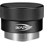 IKAPE Coffee Products, 51MM Coffee Distributor, Gravity Adaptive Espresso Distributor Fits All 51MM Espresso Portafilter, Compatible with 51MM Delonghi Bottomless Portafilter (Black)