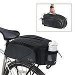 HOMPER Bike Pannier Bag Waterproof Bike Storage Bag Cycle Saddle Rear Rack Pannier Bags with Shoulder Strap Outdoor Bicycle Pannier Trunk Shoulder Handbag