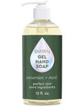 Puracy Organic Hand Soap, For the Professional Hand Washers We’ve All Become, Moisturizing Natural Hand Soap, Liquid Hand Soap for Soft Skin - Hand Wash/Liquid Soap (Cucumber & Mint - 355ml)