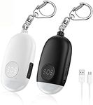 ORIA Personal Alarm Keychain, 2pcs 