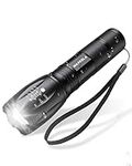 Maxesla LED Torch 2000 Lumens Gifts for Men Dad Kids, Zoomable Torches Led Super Bright Flashlight, Powerful Torches Battery Powered Water Resistant 5 Modes Mini Tactical Torch for Camping Xmas Gifts