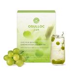 OSULLOC Sunshine Muscat Cold Brew Tea, Sweet Muscat flavored iced tea, Hydration Tea Packets (20ea, 1.76oz)