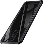 TheGiftKart Shockproof Crystal Clear Back Cover Case for Mi Redmi Note 4 | 360 Degree Protection | Protective Design | Transparent Back Cover Case for Redmi Note 4 (PC & TPU, Black Bumper)