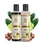 Khadi Natural Amla & Reetha Hair Cleanser and Conditioner Combo| Nourishing Shampoo and Conditioner Duo for Strong, Shiny Hair| Ayurvedic Formula for Healthy Hair| (210 * 2, 420ml)