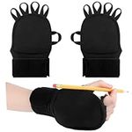 Poen 2 Pcs Weighted Gloves for Tremors Hand Weights for Fine Motor Skills Wrist Aids for Tremors Writing Weights and Hand Strengthening Tool for Utensils Pens