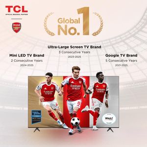 TCL 55" 4K Mini LED TV – Smart Ultra HD Display