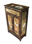 Gold Leaf Cabinet, Oriental Chinese Furniture Sideboard