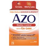 Azo, Bladder Control with Go-Less, 72 Capsules AZO-76005