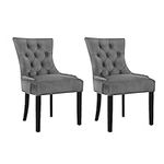 Artiss Dining Chairs Set of 2 Grey 