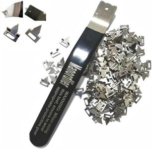 Glazier Points,120 Glazing Points and Glazier Point Driver for Easy Installation and Removal