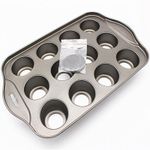 12 Cups Individual Mini Cheesecake Cake Pan Tin Loose Base Cheese Cake Mould Pan