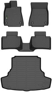 HAFIDI Floor Mats & Cargo Liner for Lexus is Sedan 2014-2025 (RWD Only) Set