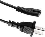 Replacement US 2Prong AC Power Cord