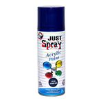 just spray Acrylic Spray Paint Gloss Finish Multipurpose Spray Paint | DIY, Quick Drying Good finish for Metal, Wood, and Walls 400ml (Dark blue)