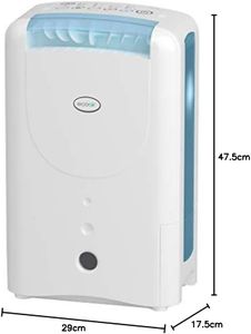 EcoAir DD1 Classic Dehumidifier – Compact Home Moisture Removal