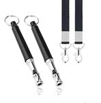 Petiddy 2 Pack Dog Whistle, Dog Whistle to Stop Barking Neighbors Dog, Adjustable Ultrasonic Silent Dog Whistle, Professional Recall Dog Training Whistles, with Lanyard