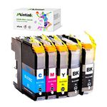 Mintink LC103 LC101 Ink Cartridges Replacement for Brother LC-103XL LC103XL LC103 XL LC103BK LC103C LC103M LC103Y Work with MFC-J870DW MFC-J6920DW MFC-J6520DW MFC-J450DW MFC-J470DW Printer