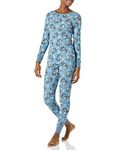 Amazon Essentials Women's Disney Star Wars Marvel Snug-Fit Cotton Pajamas, Nightmare Santa Jack, Medium