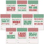 100 Tags - Funny Gift Labels for Christmas - Self Adhesive - Funny Gift Wrap