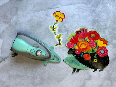 Oliso M3Pro Mini Steam Iron – Aqua, Compact Travel Iron