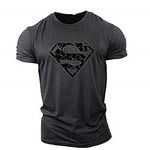 ReedCA Krypton People Fashion Workout - Bodybuilding T-Shirt Men's Gym Muscle T-Shirt