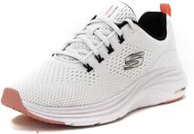 Skechers Women's Vapor Foam Fresh Trend, White Mesh/Black & Coral Trim, 8 UK