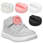 4pcs For Airtag Holder for Kids Shoelaces, Soft Protective Case for Apple Airtag Waterproof Hidden Silicone Case for Child Kids Shoes GPS Tracker Shoestring (4 Colors)