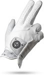 Pins & Aces - Palm Sunday Golf Glove Design - Premium AAA Cabretta Leather, Long-Lasting Durable Tour Glove for Men or Women - Premium Leather Golf Glove Left & Right Hand (Small, Right)