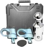 SIRUNTE 60639 Gooseneck Ball Hitch Kit for Ford 2013-2024 F250 F350 F450, 2-5/16" Gooseneck Ball Gooseneck Hitch for 2016-2024 Chevrolet Silverado 2500 3500 HD,Suitable for Nissan 2016-2023 Titan XD