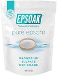 Epsoak Epsom Salt 2 Lbs - 100% Pure Magnesium Sulfate, Made in USA