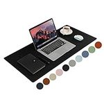 Leather Desk Pad,Wolaile 36x17 inch