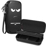 FINPAC Pencil Case, 2-Layer Semi-Hard EVA Pen Holder Pouch, Large Capacity Stationery Storage Organiser Box for Teen Girls Boys Adults, Perfect School Office Supplies Gifts for Students,