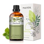 PHATOIL Patchouli Essential Oil 30ML, Premium Grade, Pure Essential Oils for Diffusers for Home, Perfect for Aromatherapy, Diffuser, Humidifier, Candle Making