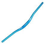 Wake Bike Handlebar Aluminum Alloy Handlebar Riser Bar Wide Extra Long Bicycle Handlebars for Downhill Cycling Racing for Road MTB Mountain Bike 31.8MM * 720MM (Blue)