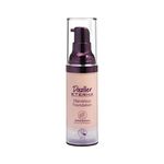 Dazller Eterna Marvelous Foundation, 30mL, Biscotti MF, Natural Matte finish, SPF 15 protection, Long-lasting up to 8 hours, Water-resistant, Medium-High Coverage, Moisture-locking Oils, Enriched with Nourishing Extracts - Chamomile & Chebula, Vegan, Cruelty-free
