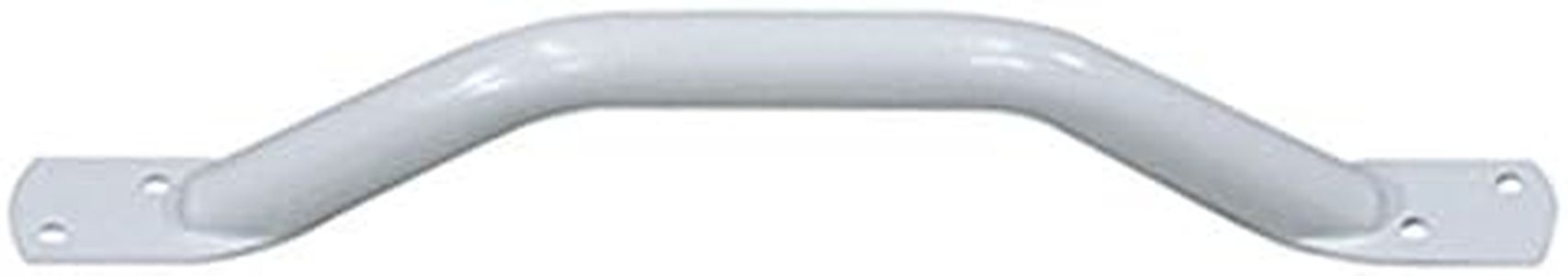 Aidapt White Safety Outdoor Indoor 15" (382 50mm) Easy Grip Coated Steel Grab Bar Rail Support Aid