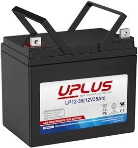 UPLUS LP12-35 12 Volt 35Ah Deep Cycle AGM Battery, LP12-35 SLA Battery Rechargeable Batteries, Replace for Scooter Pride Mobility Jazzy Select Electric Wheelchair