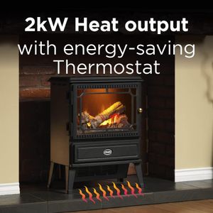 Dimplex Gosford Optimyst Electric Stove – Realistic Flame Effect Heater