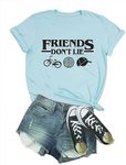 Friends Don't Lie Tshirt Womens Gra