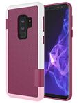 S9 Plus Case, S9+ Cover, Ultra Slim Shock Absorbing Hybrid Soft TPU & Hard PC Bumper Protective Anti-slip Rugged Case Cover for Samsung Galaxy S9 Plus 6.2" - Wine