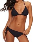 Women's Halter Triangle Bikini Set 
