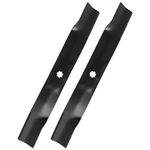 Bularie AM141034 Mower Blade Compatible with John Dee re D110 X300 X304 LA120 LT160 SST15 Z225, Heavy Duty Blade for 42" Mower Deck,High Lift Bagging Blades Replace AM141034 M154062 AM137329 (2 Pack)